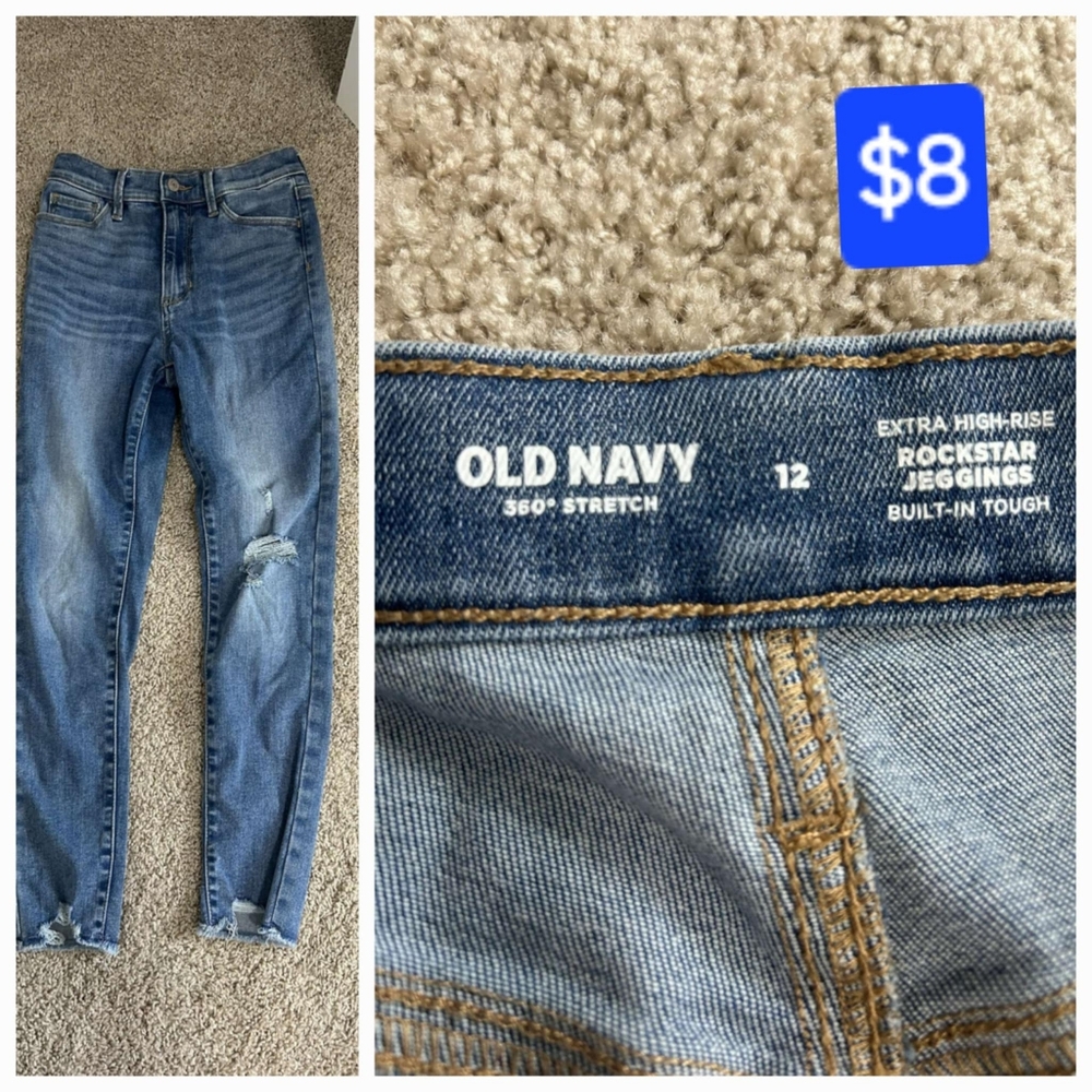 Old Navy Blue girls Jeans size 12